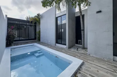 CASA DE UNA PLANTA EN VENTA UBICADA CHOLUL CON TRES RECAMARAS Y ALBERCA .webp